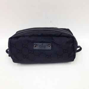 GUCCI Cosmetic Pouch Black